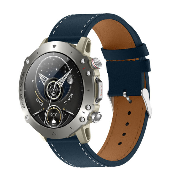 Intelligent Bluetooth Calling Voice Assistant Blood Sugar Heart Rate More Than Sport Smart Watch - Image 5