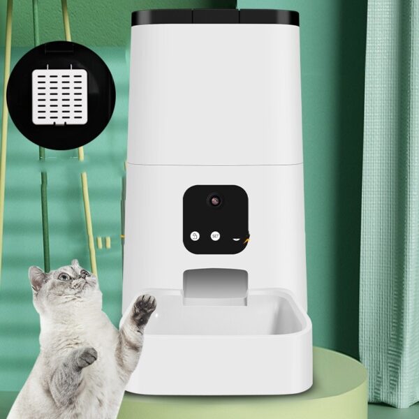 Intelligent Timed And Quantitative Fully Automatic Pet Feeder - Image 2