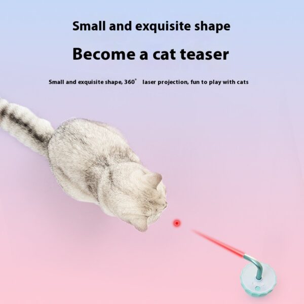 Cat Umbrella Laser Toy Interactive Kitten Automatic Pet Toy Smart Game Active For Pets Electric Intelligent USB Charging - Image 3