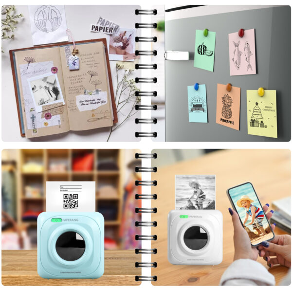 Pocket Portable Label Printer Home Bluetooth Thermal Sticker Smart - Image 5