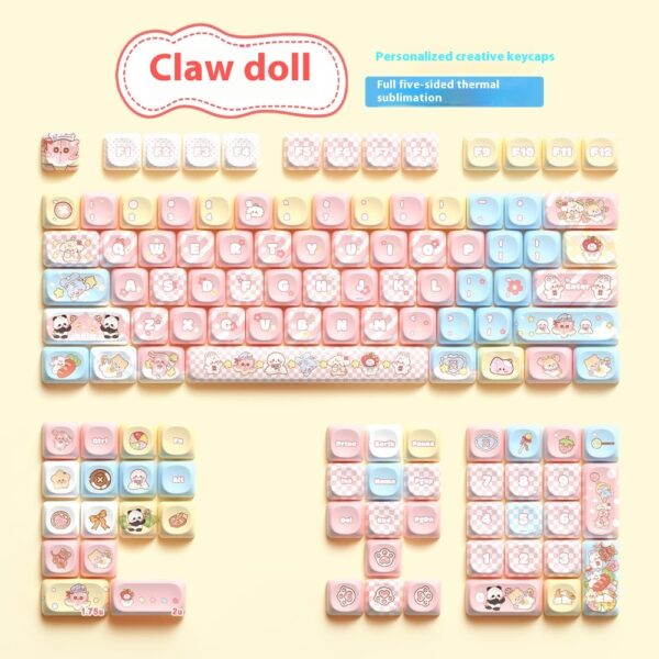 Clip Doll Original Cute Fit Mechanical Keyboard Cap - Image 6