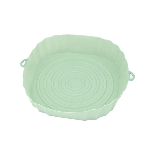 Air Fryer Silicone Basket Silicone Mold Airfryer Oven Baking Tray Pizza Fried Chicken Basket Reusable Pan Liner Accessories - Image 6