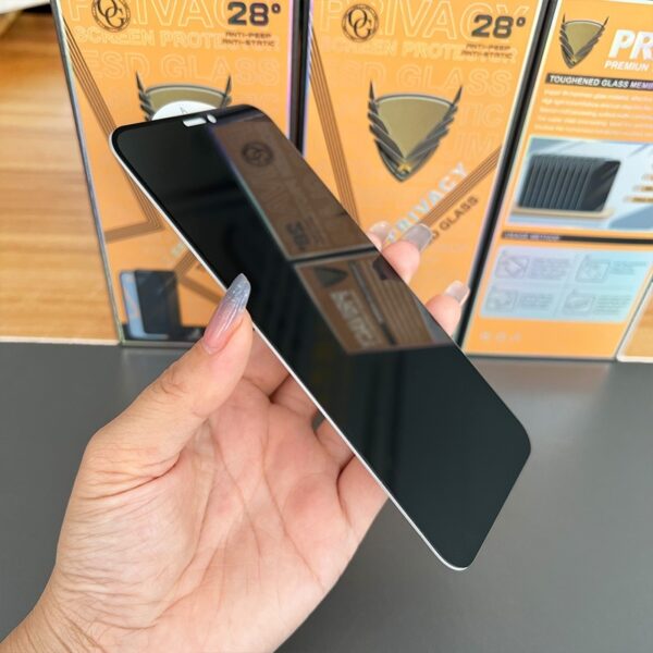 Anti-peep Film HD 8 Glass Protector 12pro Tempered Glass Screen Protector For Mobile Phone Wholesale - Image 8