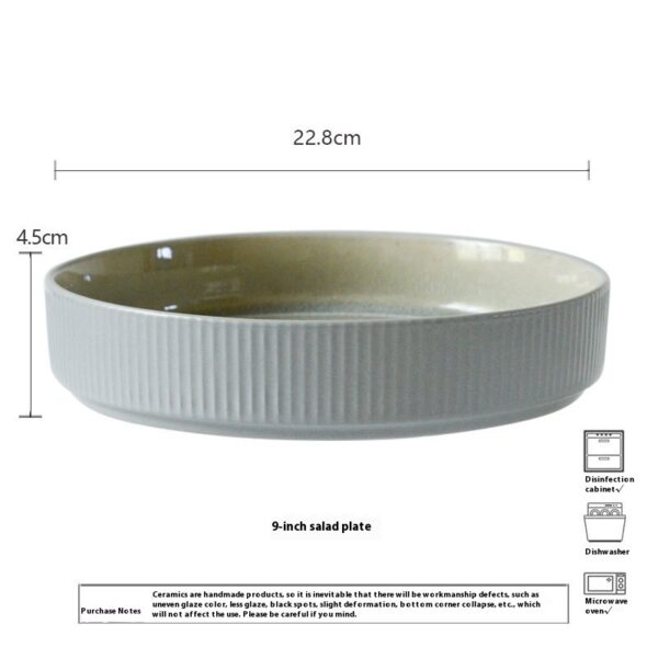 Fruit Ceramic Snack Kitchen Tableware Breakfast Plate - Image 7