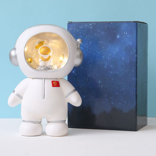 Astronaut Night Light Star Piggy Bank - Image 6