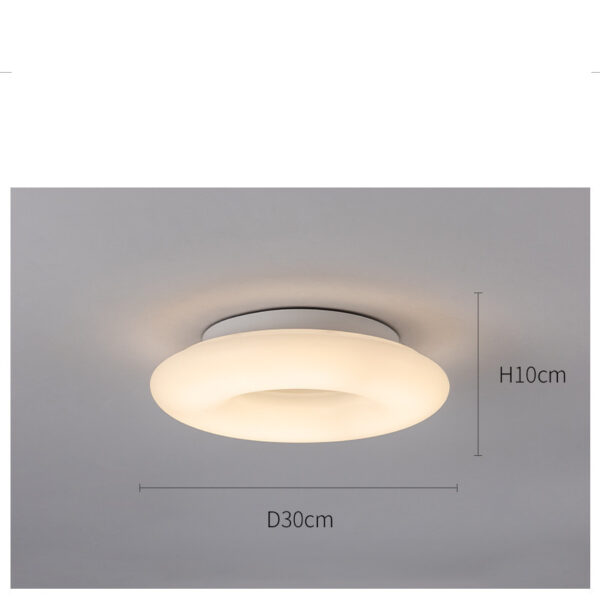 Italian Designer Nordic Chandelier Modern Minimalist Creative Living Room Lamps Round Ring Dining Room Bedroom Chandelier - Image 2