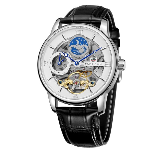 Casual Hollow Moon Automatic Mechanical Watch - Image 5