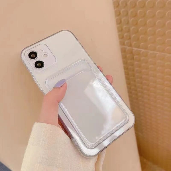 Women's Transparent Card Case Phone Case - Image 6