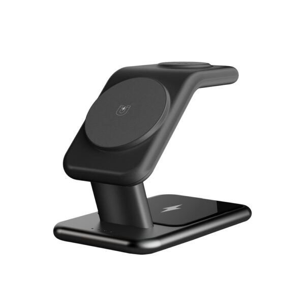 Magnetic Bracket Wireless Charger Three-in-one Earphone Watch Charger - Image 6