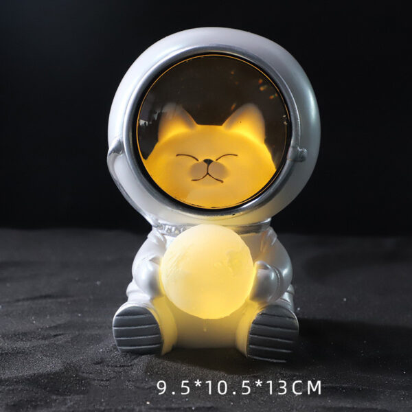 Small Ornaments Fat Galaxy Guardian Astronaut Creative Home Decoration Small Light Living Room Decorations - Image 7