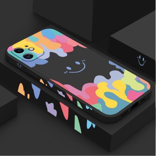New Style Silicone Phone Case Rainbow - Image 3