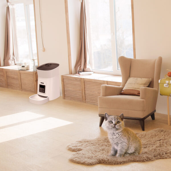 Button Version Smart Pet Automatic Feeder - Image 6