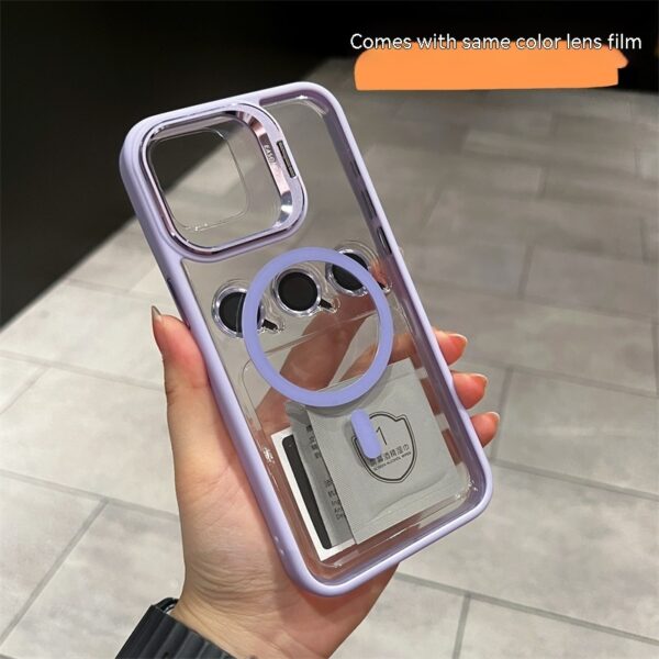 15 Lens Invisible Bracket Phone Case Magnetic Suction - Image 7