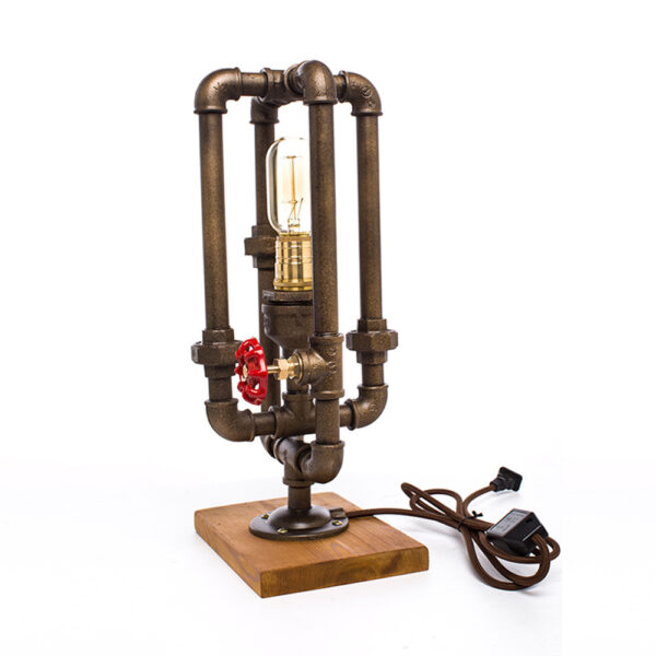 American Industrial Style Creative Desk Lamp Retro Edison Light Bulb - Image 4