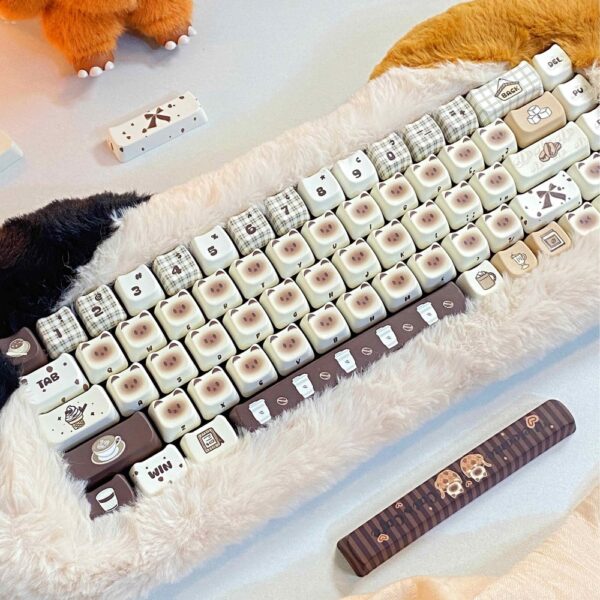 Original MAO Height PBT Five-sided Sublimation Mechanical Keyboard Keycaps - Image 3