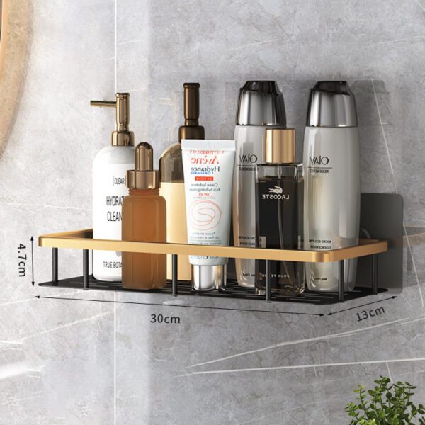 Bathroom Shelf Free Punch Bathroom Toilet Wash - Image 2