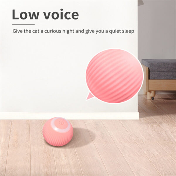 Cat Gravity Intelligent Rolling Ball Tease Toy Pet Automatic Rotating Ball - Image 2