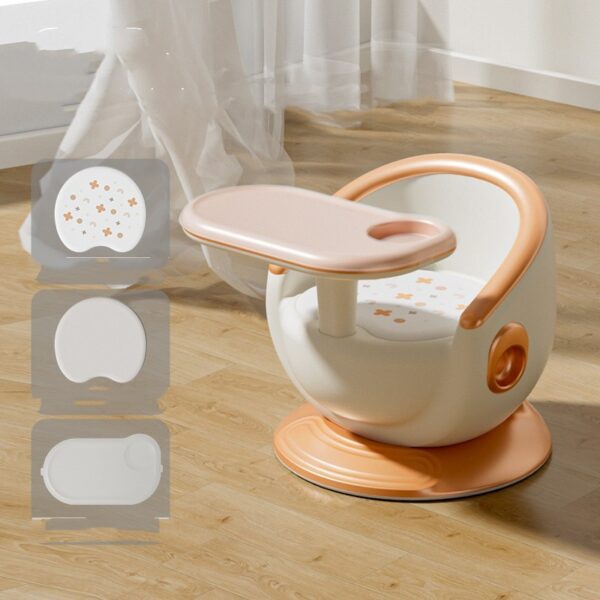 Baby Dining Chair Stool Children's Chair Back Seat Baby Dining Table Chair - Image 5