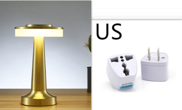 Creative Dining Table Hotel Dumbbell Charging Table Lamp - Image 7