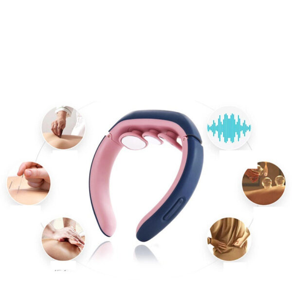 Neck Massager Shoulder Electric Pulse Cervical Traction Collar Therapy Deep Tissue Pain Relieve Stimulator Health Care Massage - Image 5