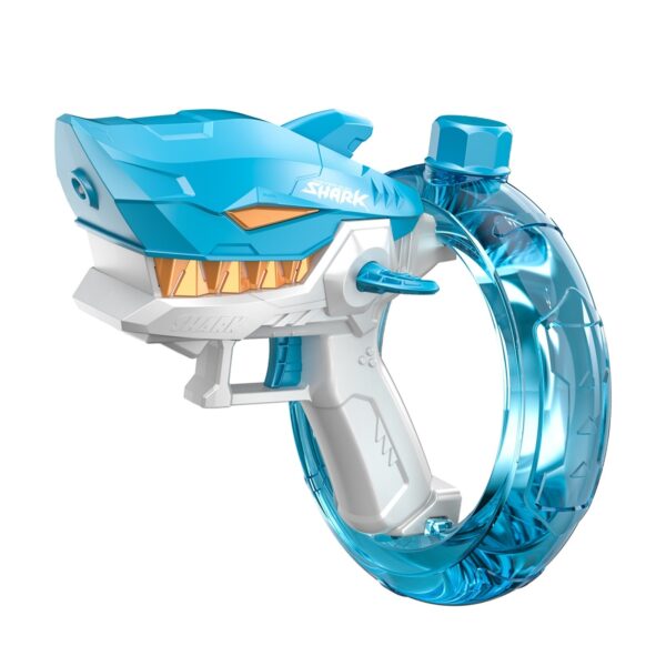 New Shark Electric Water Gun Toys Fully Automatic Continuous Fire Water Gun Large Capacity Beach Summer Children's Water Playing Toys - Image 10