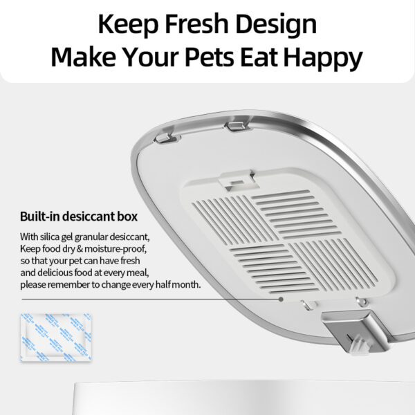 4L Automatic Pet Feeder Cat Food Dispenser Accessorie - Image 3
