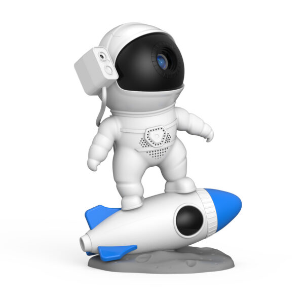 Rocket Astronaut Galaxy Starry Sky Projector Lamp Desktop - Image 4