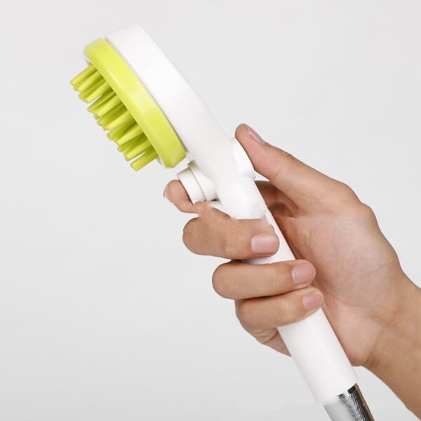 Pet Cleaning Tool Cat And Dog Massage Comb Bath Brush Shower Head - Image 4