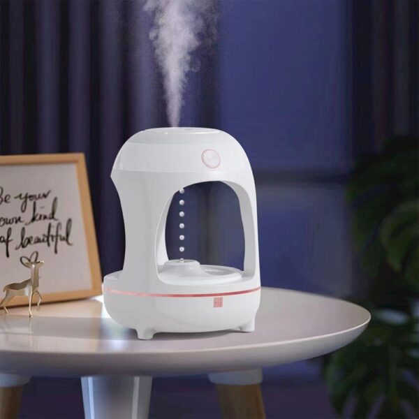 Anti Gravity Levitating Water Drops Humidifier Water Fountain LED Night Light Air Purification Atomization Desk Decorate Lamp - Image 6