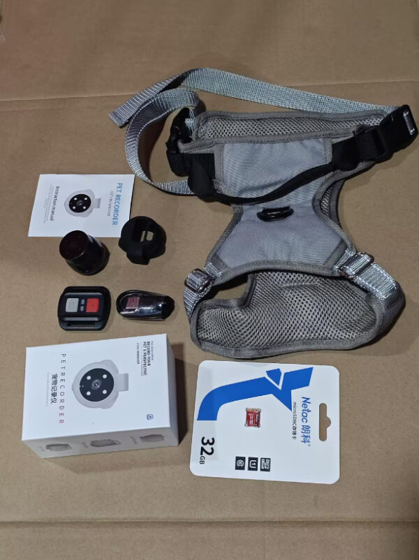 Pets Recorder Pet Tracker Collar Dogs And Cats Viewing Angle Motion Recording Camera Action Camera With Video Records Cat Collars Camera Sport Pet Products - Image 9