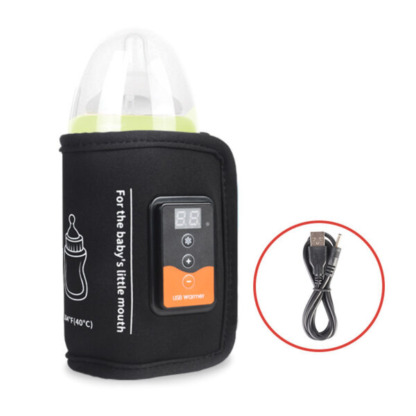 USB Bottle Warmer Multi-function Adjustable Temperature Feeding Bottle Heating Insulation - Image 3