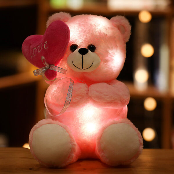 Led Light Up Teddy Bear Doll Pillow Light Up Plush Toy - Image 9