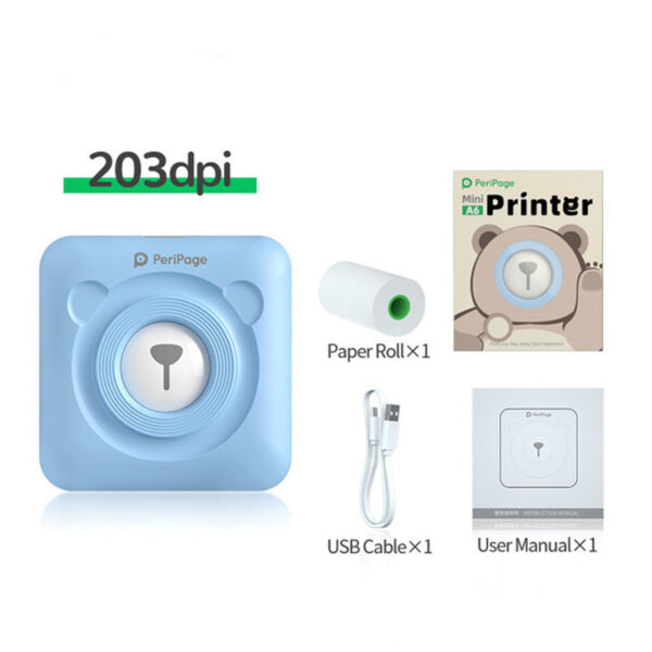 Pocket Wrong Questions Organize Portable Bluetooth Label HD Printer - Image 4