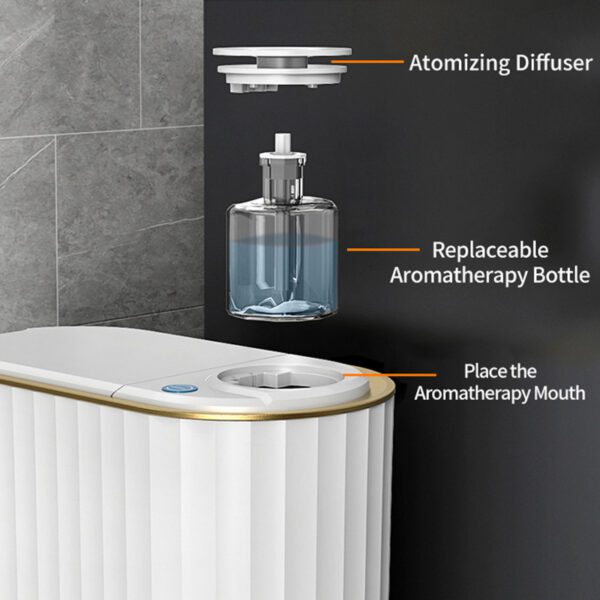 Electric Smart Sensor Trash Can For Toilet - Image 6