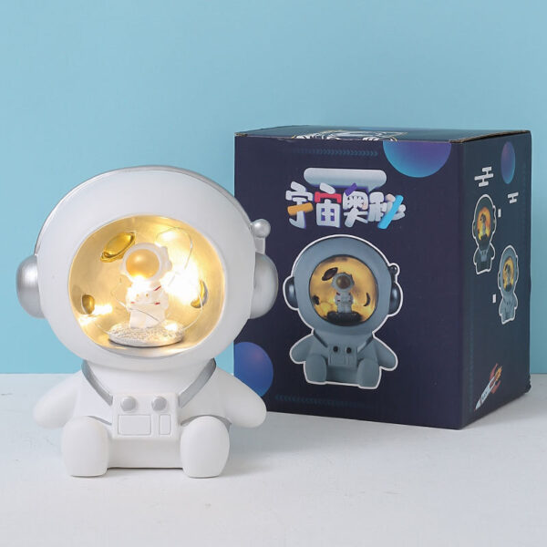 Astronaut Night Light Star Piggy Bank - Image 4