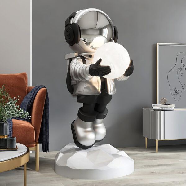 Astronaut Living Room Large Floor Ornament Entrance Light - Image 2
