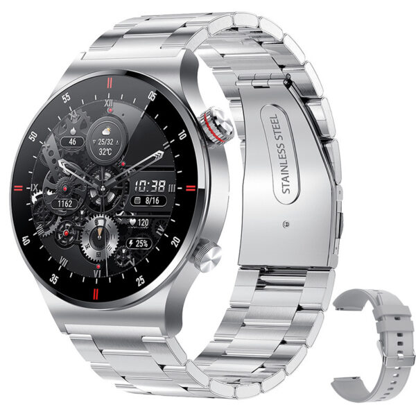 QW33 Smart Watch Heart Rate Blood Pressure Blood Oxygen Controlled By Music Photo Step Counting Bluetooth Calling Smart Watch - Image 5