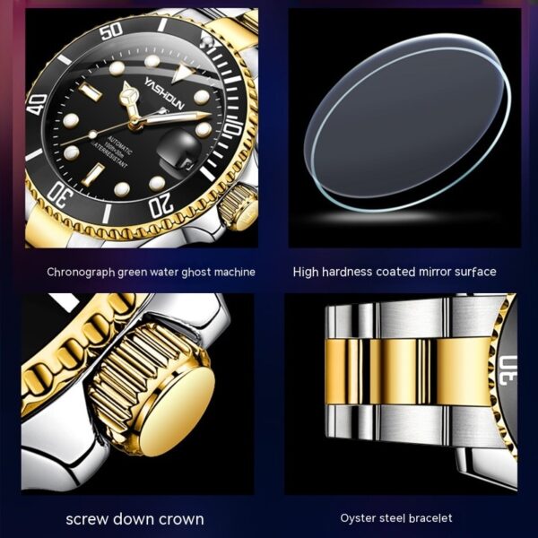 Steel Belt Mechanical Watch - Image 4