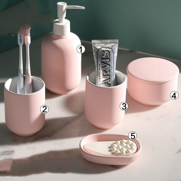 Ceramic Bathroom Toilet Set - Image 2