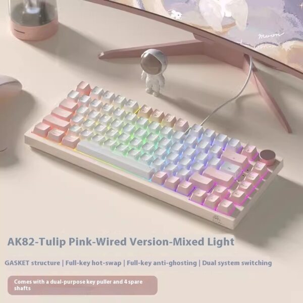 Creative Color Gaming Home Office Keyboard - Image 10