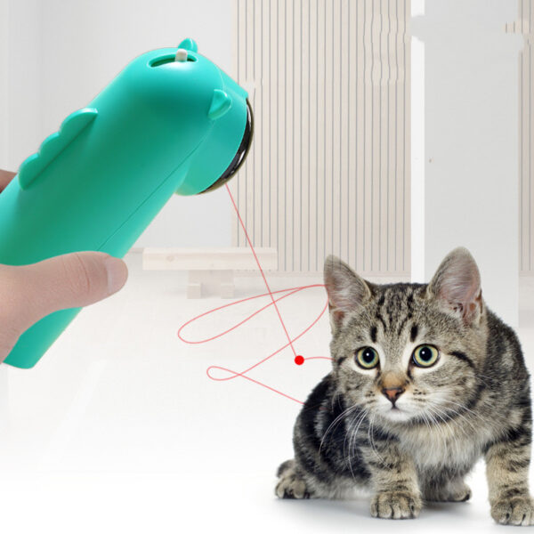 Automatic Laser Cat Pole Toy LED Red Laser Toy - Image 4