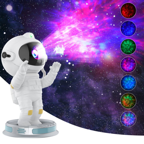 Exit Astronaut Starlight Projection Lamp Northern Lights Projector Small Night Bedroom Starry - Image 3