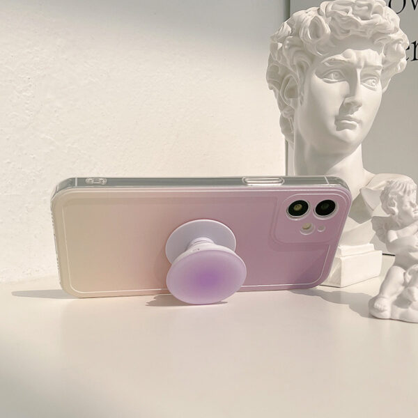 Korea Ins Gradient Silicone Mobile Phone Case - Image 4