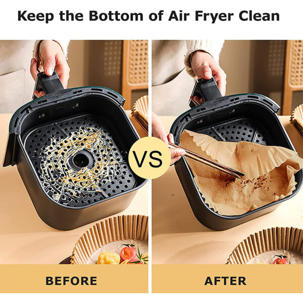 Home Square Air Fryer Silicon Paper Plate - Image 4