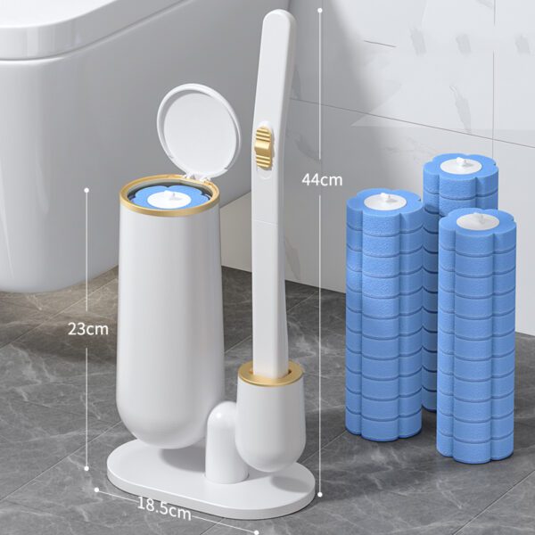 Disposable Toilet Brush No Dead Corner Toilet Brush Disposable Household Toilet - Image 8