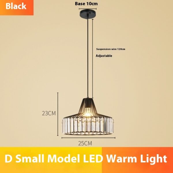 Dining Room Chandelier Light Luxury Modern Simple Hallway Bar Counter - Image 3