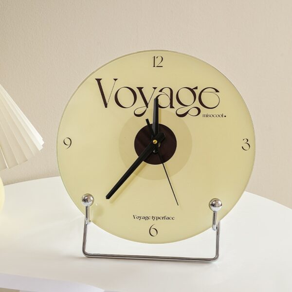 Light Luxury Desk Clock Table Living Room - Image 10