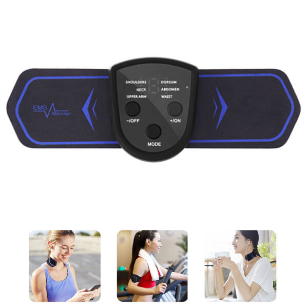 Neck Massage Stickers Portable Charging Mini Cervical Massage Patch Muscle Relaxation Low Frequency Massage For Shoulder Neck - Image 2