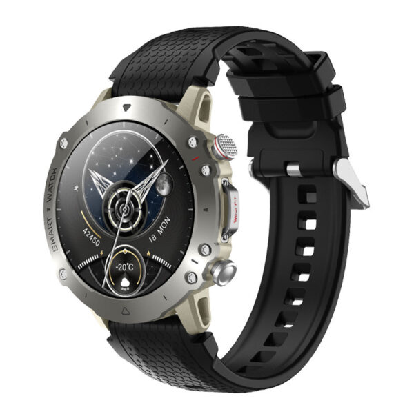 Intelligent Bluetooth Calling Voice Assistant Blood Sugar Heart Rate More Than Sport Smart Watch - Image 3