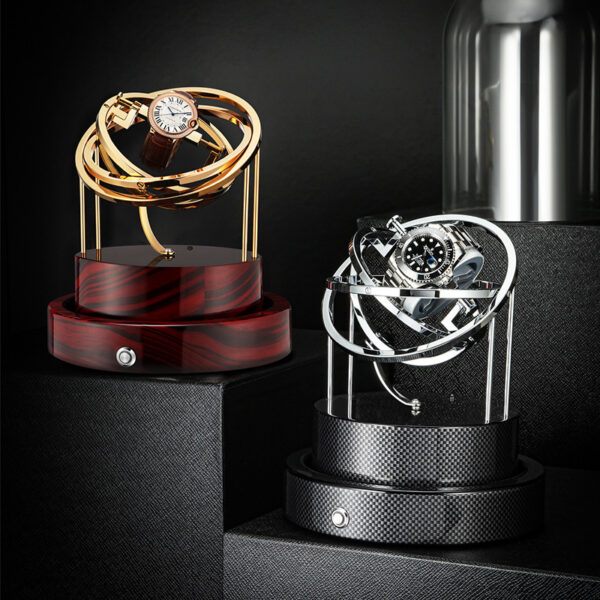 Beautiful Glass Cover Mechanical Watch Shaker - Image 6